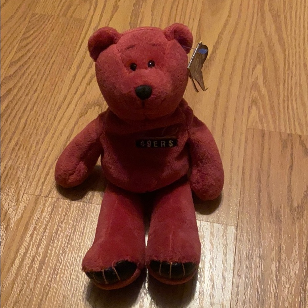 49er Beanie Babies Bear- #8 Steve Young-